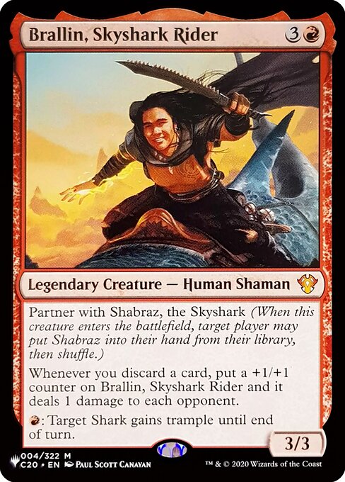 Brallin, Skyshark Rider - Nonfoil