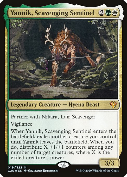 Yannik, Scavenging Sentinel - Nonfoil