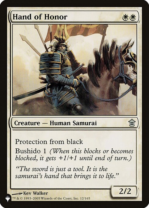 Hand of Honor - Nonfoil