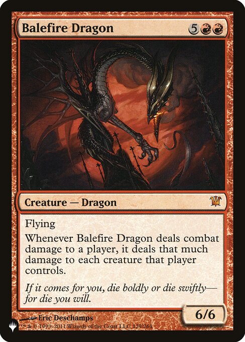 Balefire Dragon - Nonfoil