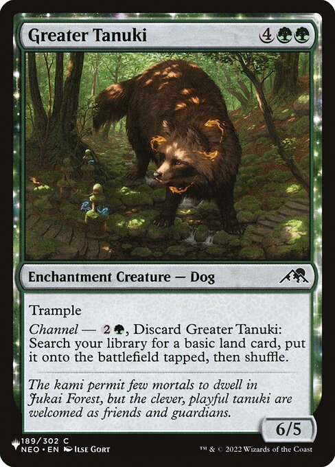 Greater Tanuki - Nonfoil
