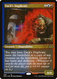 Dack's Duplicate (Etched)