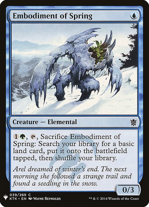 Embodiment of Spring - Nonfoil