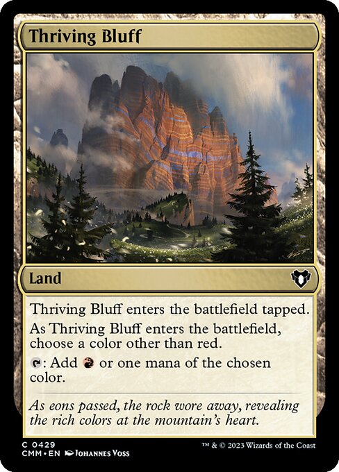 Thriving Bluff - Nonfoil
