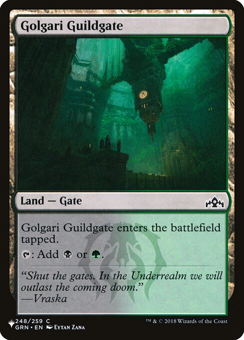 Golgari Guildgate - Nonfoil