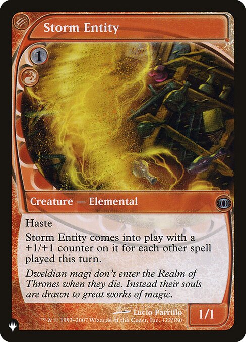 Storm Entity - Nonfoil