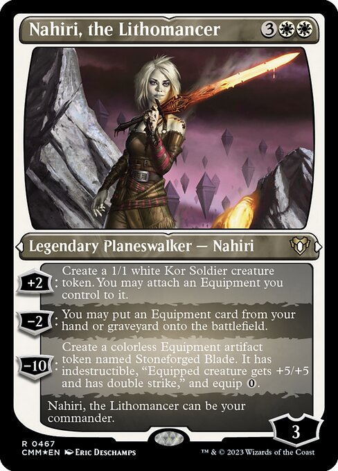Nahiri, the Lithomancer - Etched
