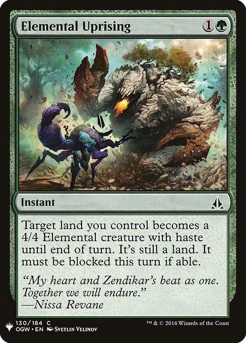 Elemental Uprising - Nonfoil
