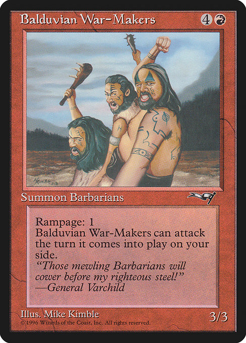 Balduvian War-Makers - Nonfoil