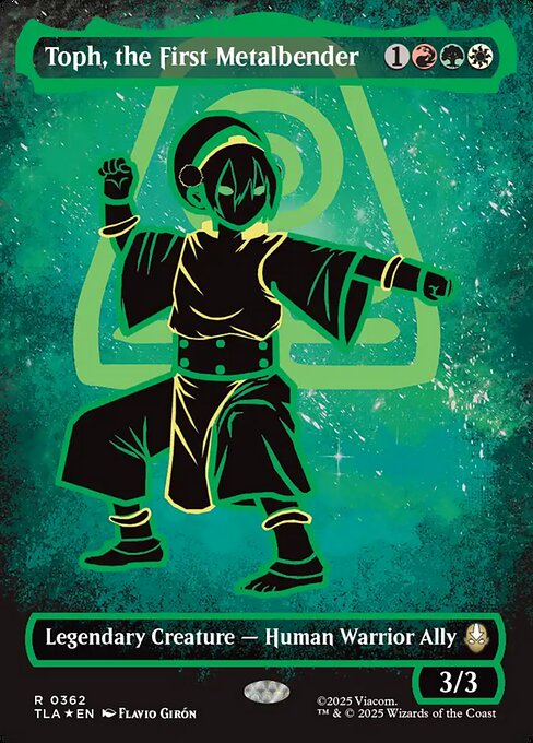 Toph, the First Metalbender - Foil