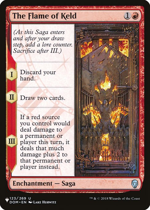 The Flame of Keld - Nonfoil