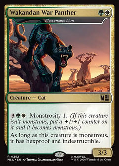 Fleecemane Lion [Wakandan War Panther]