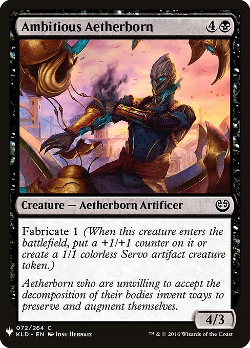 Ambitious Aetherborn - Nonfoil