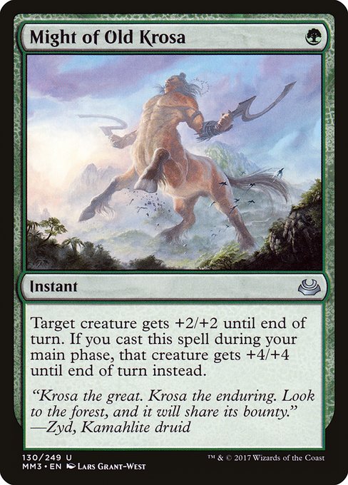 Might of Old Krosa - Nonfoil