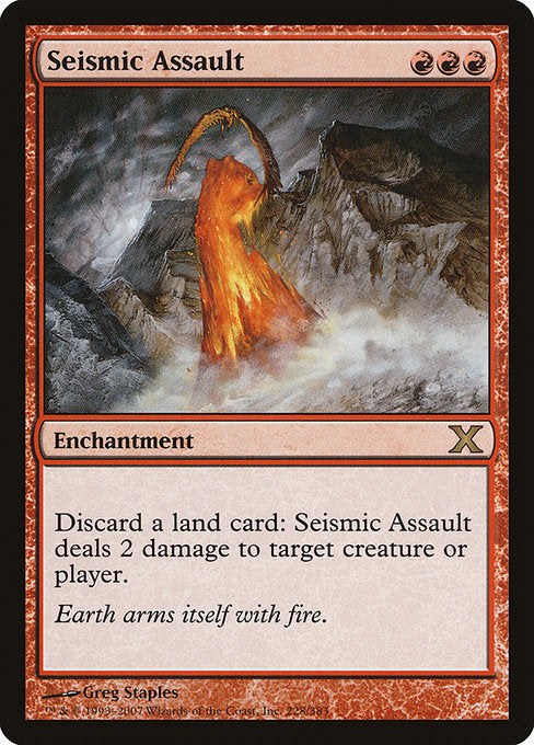 Seismic Assault - Nonfoil