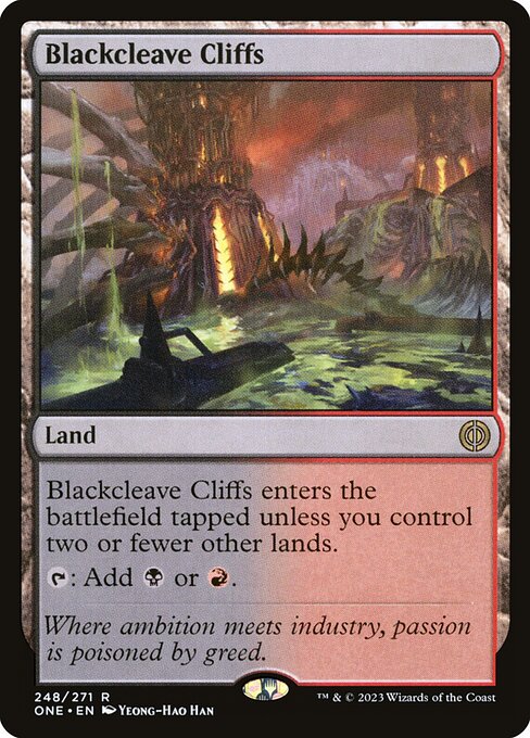 Blackcleave Cliffs - Nonfoil