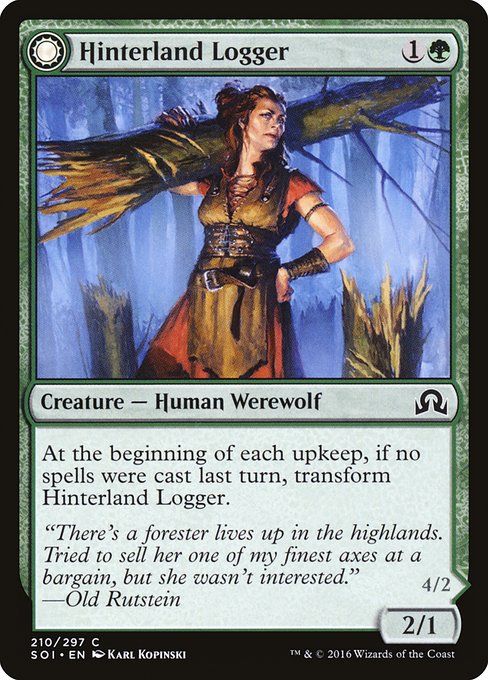 Hinterland Logger // Timber Shredder - Nonfoil