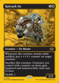Bulwark Ox (Gold Foil)