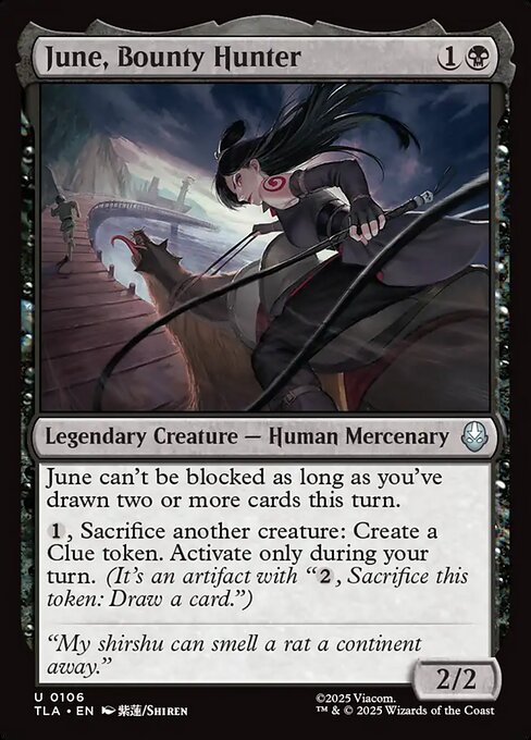 June, Bounty Hunter - Nonfoil