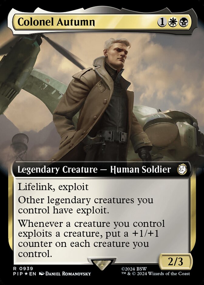 Colonel Autumn (Extended Art - Surge Foil)
