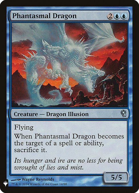Phantasmal Dragon - Nonfoil