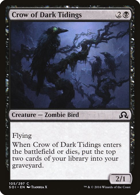 Crow of Dark Tidings - Nonfoil