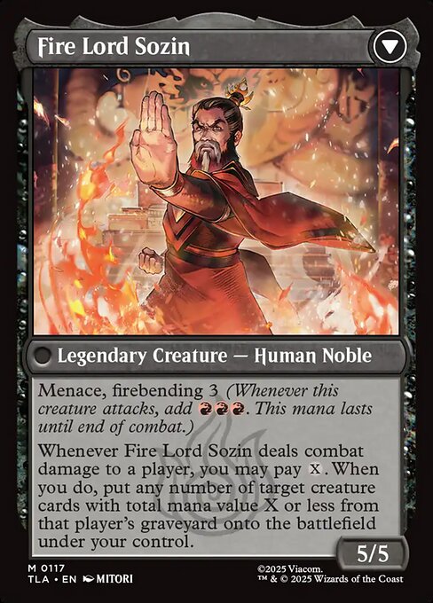 Fire Lord Sozin (back)