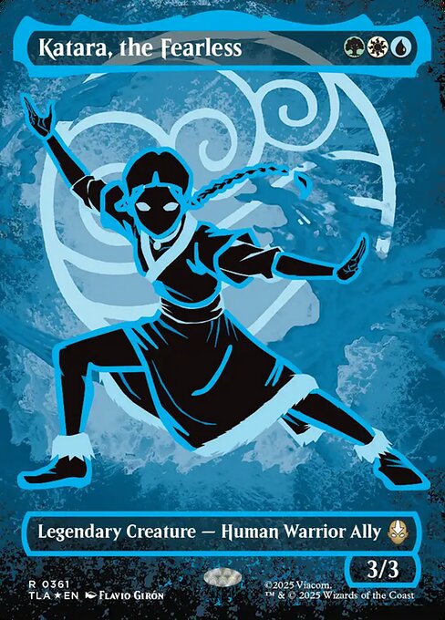 Katara, the Fearless - Foil