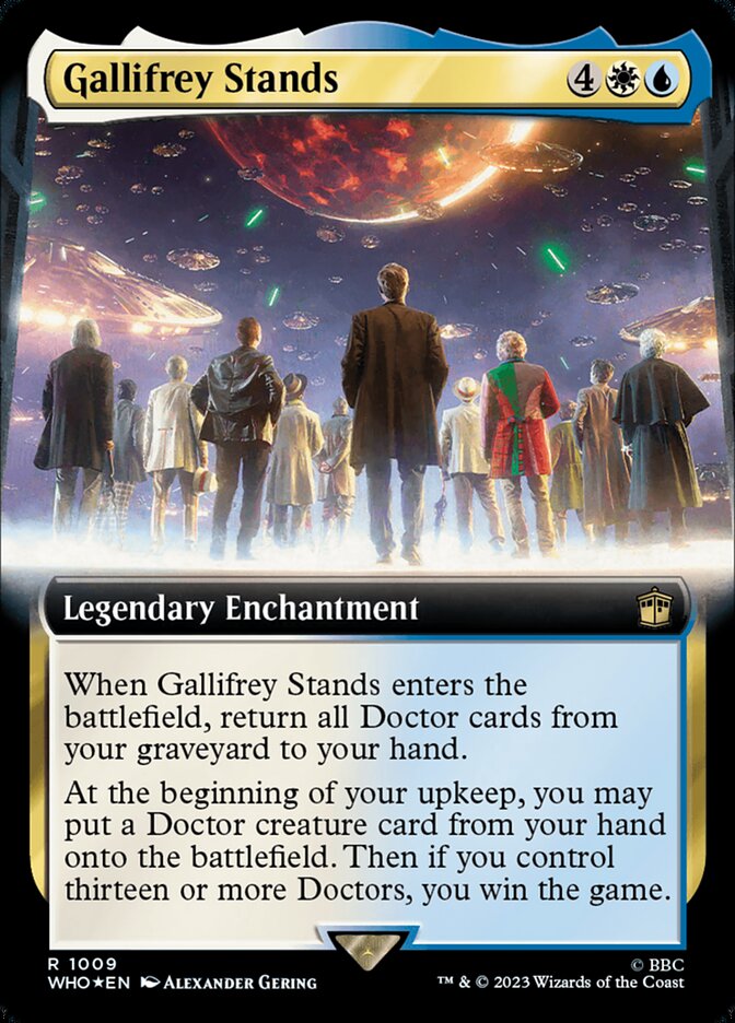 Gallifrey Stands (Extended Art - Surge Foil)