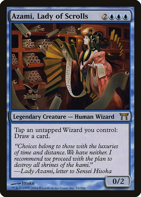 Azami, Lady of Scrolls - Nonfoil