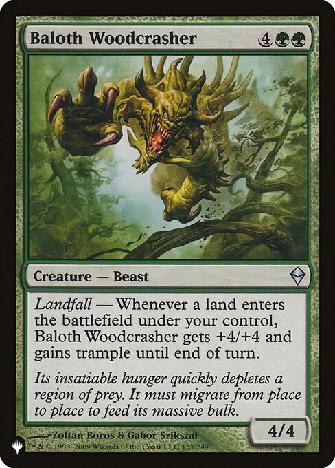 Baloth Woodcrasher - Nonfoil