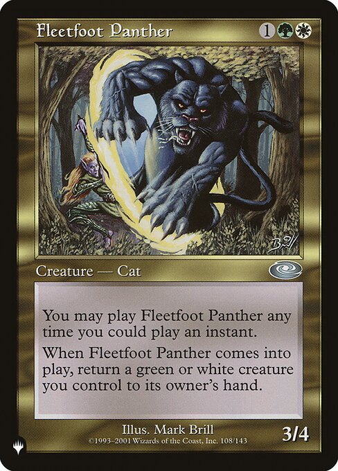 Fleetfoot Panther - Nonfoil