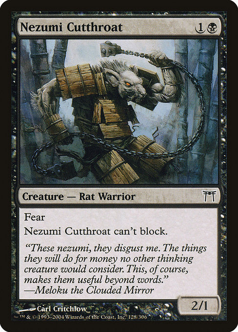 Nezumi Cutthroat - Nonfoil