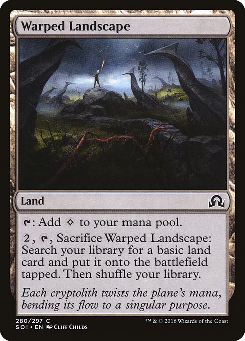 Warped Landscape - Nonfoil