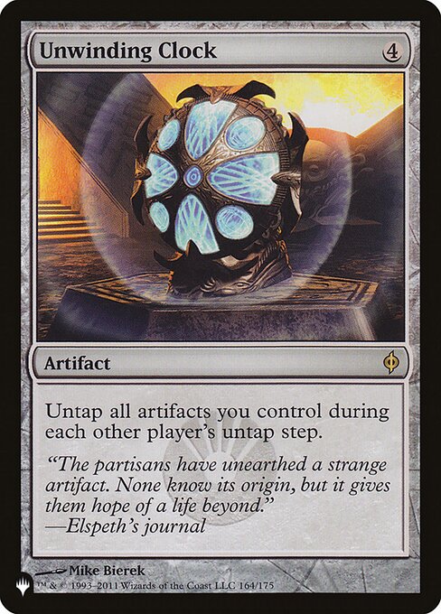 Unwinding Clock - Nonfoil