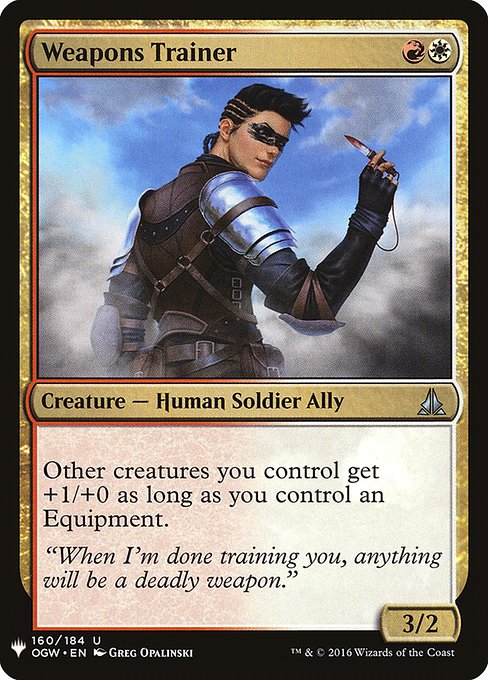Weapons Trainer - Nonfoil