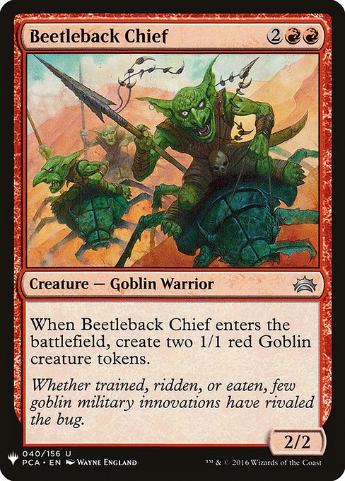 Beetleback Chief - Nonfoil