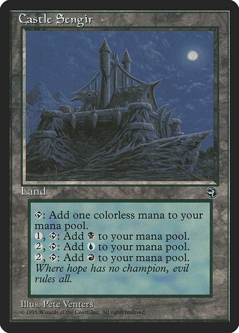 Castle Sengir - Nonfoil