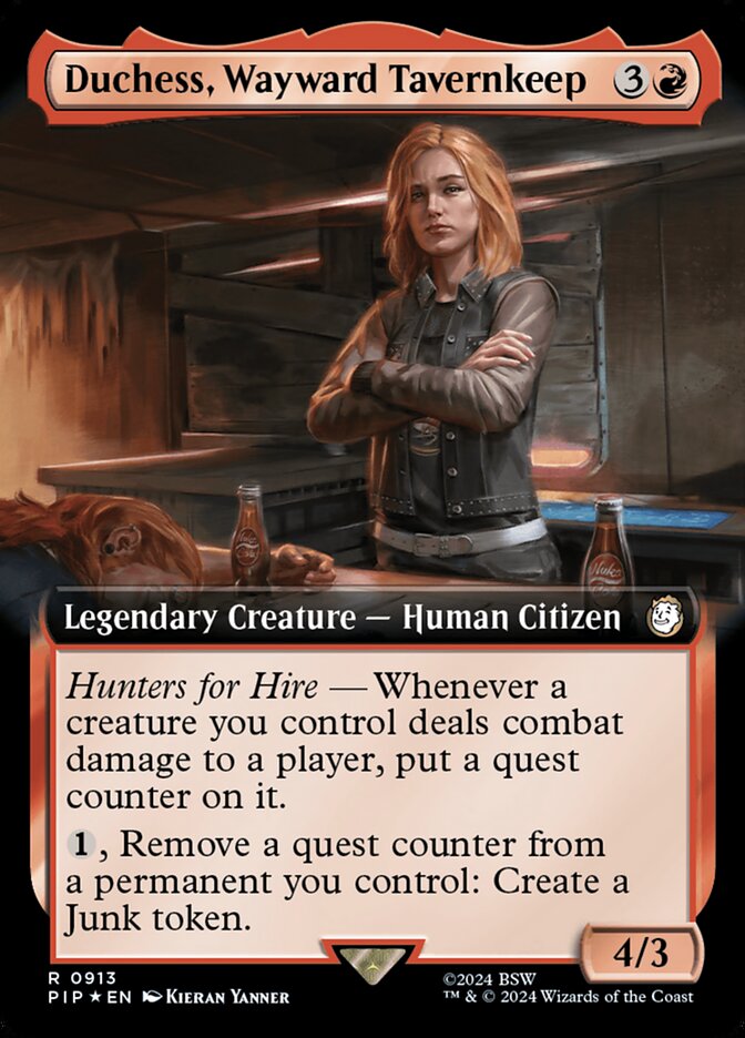 Duchess, Wayward Tavernkeep (Extended Art - Surge Foil)