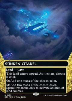 Sunken Citadel (Borderless - Galaxy Foil)