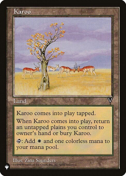 Karoo - Nonfoil