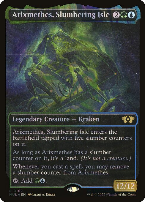 Arixmethes, Slumbering Isle - Foil