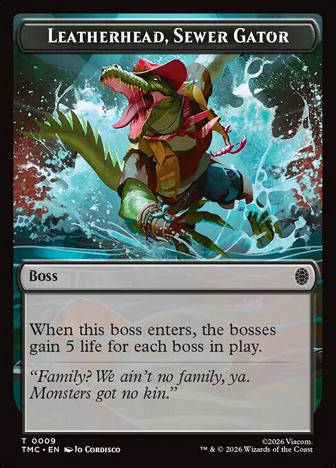 Leatherhead, Sewer Gator - Nonfoil