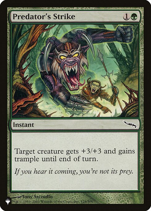 Predator's Strike - Nonfoil