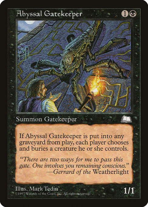 Abyssal Gatekeeper - Nonfoil