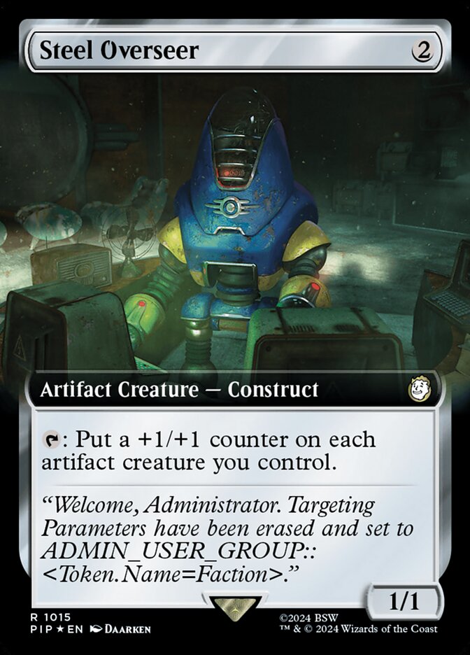 Steel Overseer (Extended Art - Surge Foil)