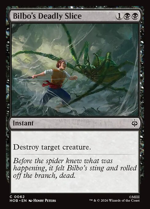 Bilbo's Deadly Slice