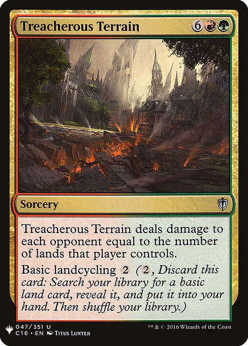 Treacherous Terrain - Nonfoil