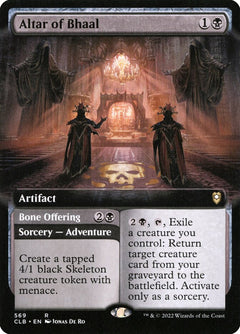 Altar of Bhaal // Bone Offering (Extended Art)