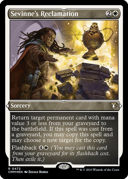 Sevinne's Reclamation - Etched